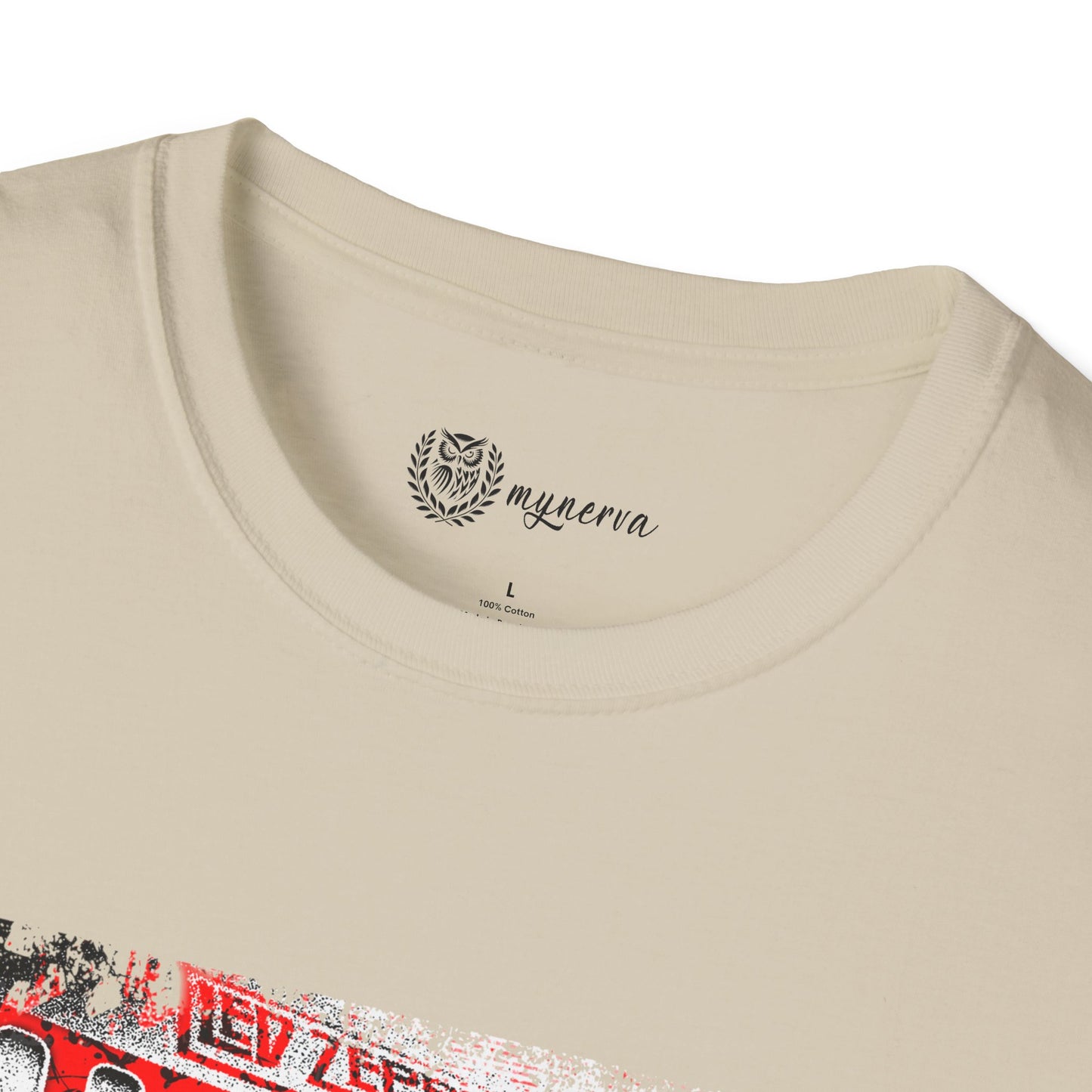 Led Zeppelin Unisex Softstyle T-Shirt - Iconic runway shot