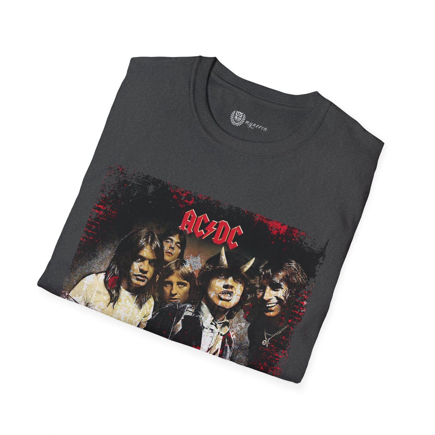 AC/DC Highway to Hell Grunge Texture Collector's Edition Rock T-Shirt