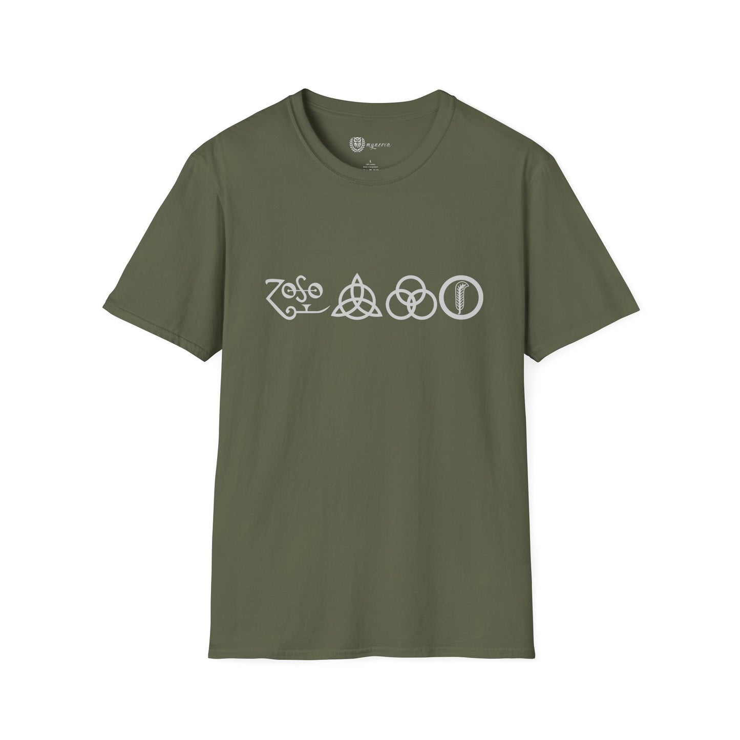 Led Zeppelin Unisex Softstyle T-Shirt - Vintage Rock Band Tee