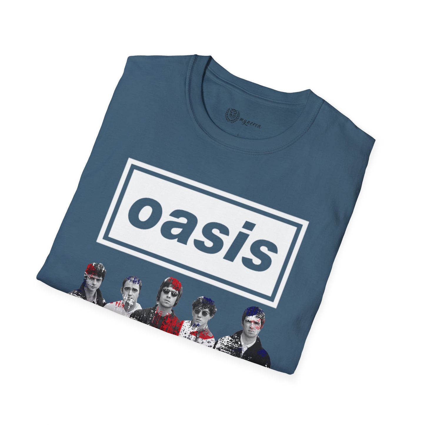Oasis Unisex rock T-Shirt - UK Flag
