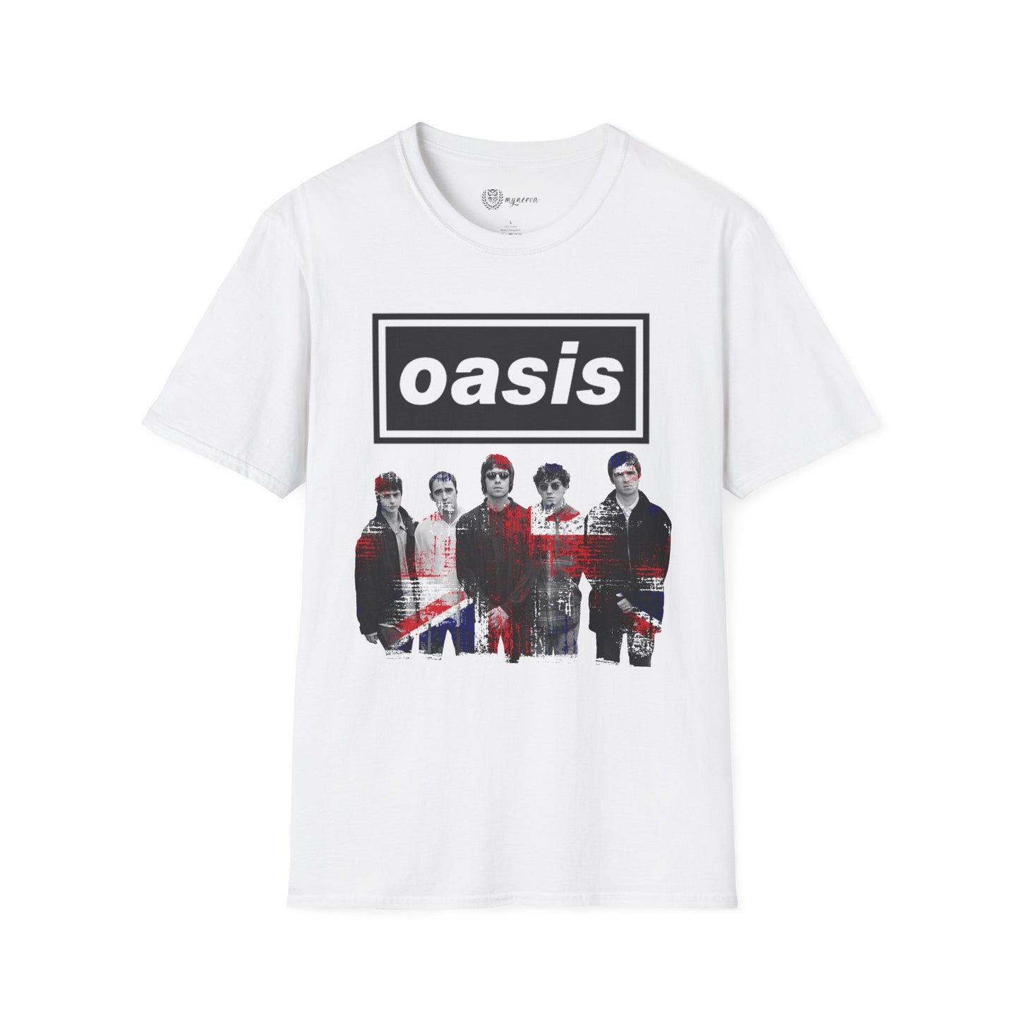 Oasis Unisex rock T-Shirt - UK Flag