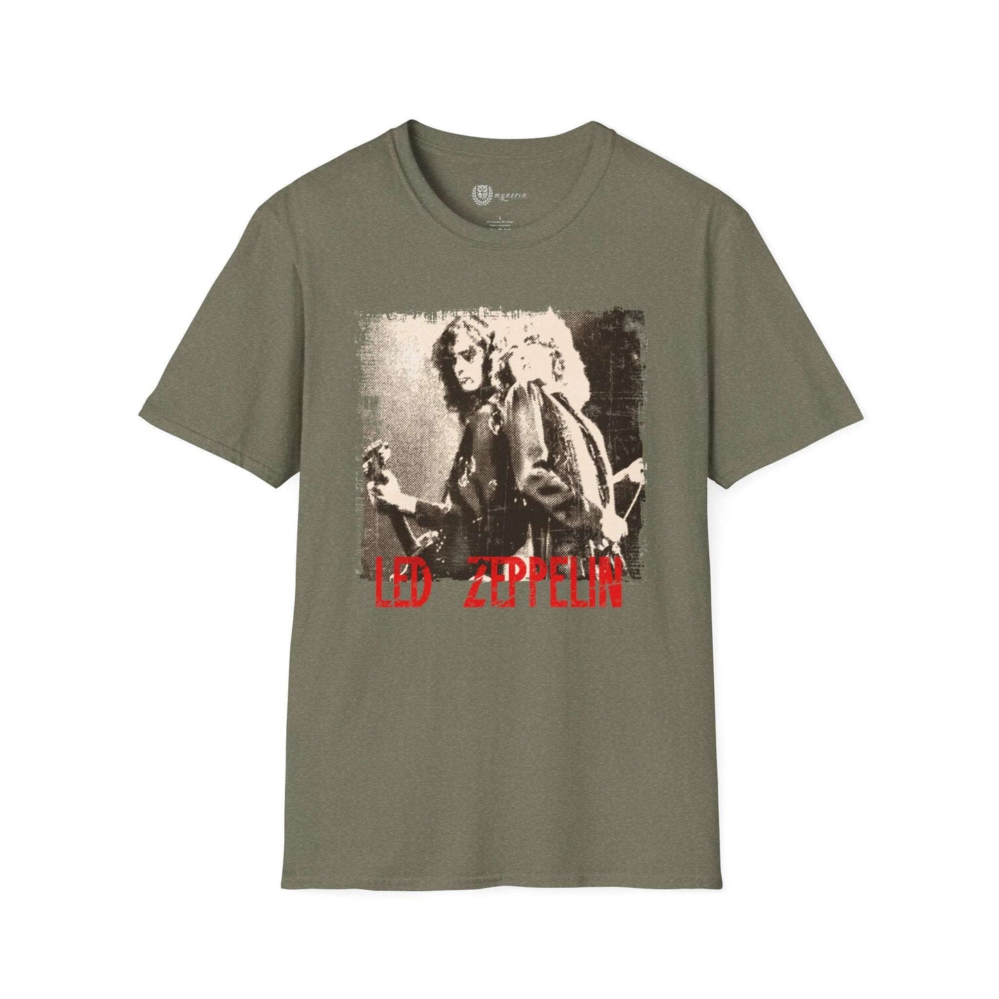 Led Zeppelin Unisex Softstyle T-Shirt - Page and Plant