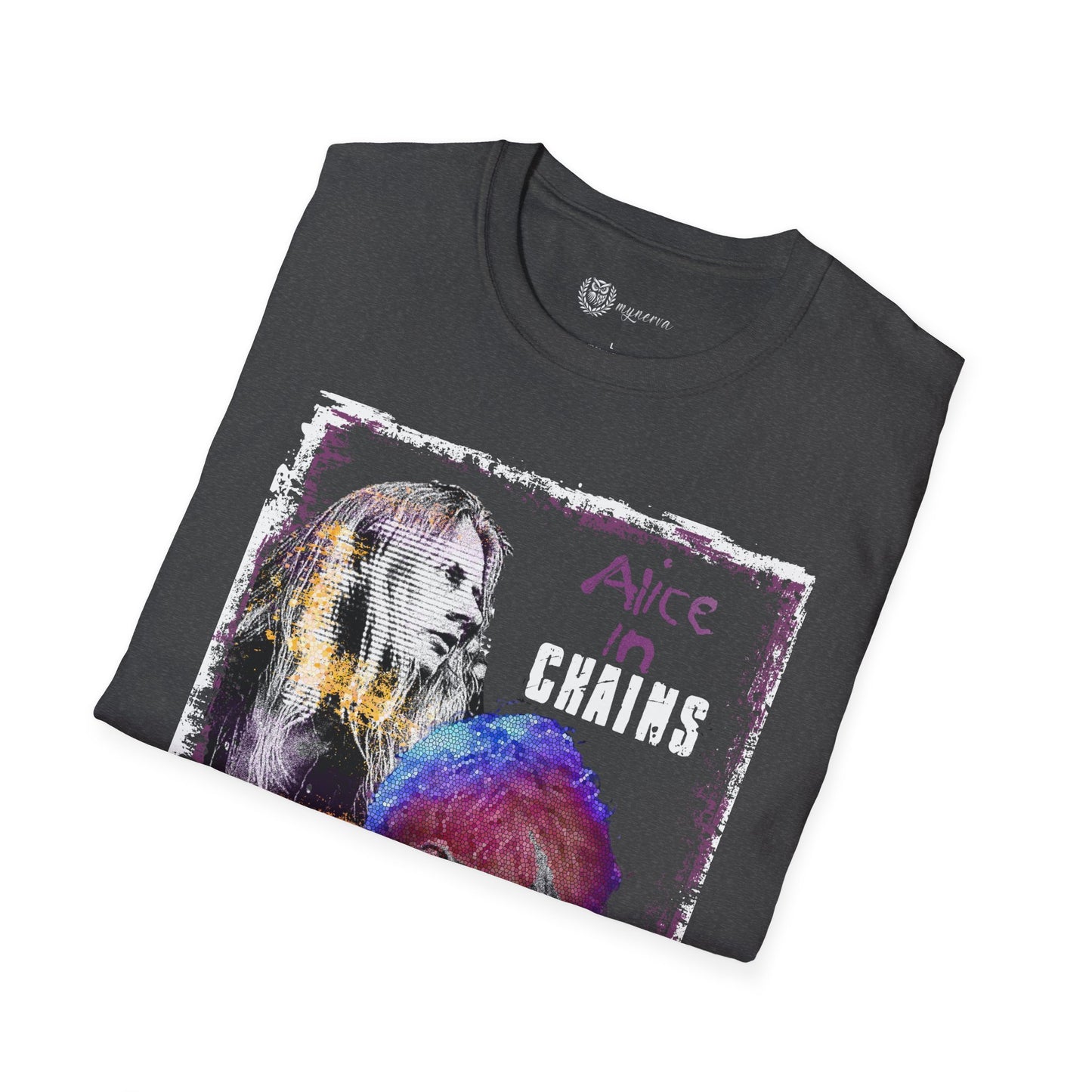 Alice in Chains Unisex Softstyle T-Shirt - Vintage Rock Band Tee