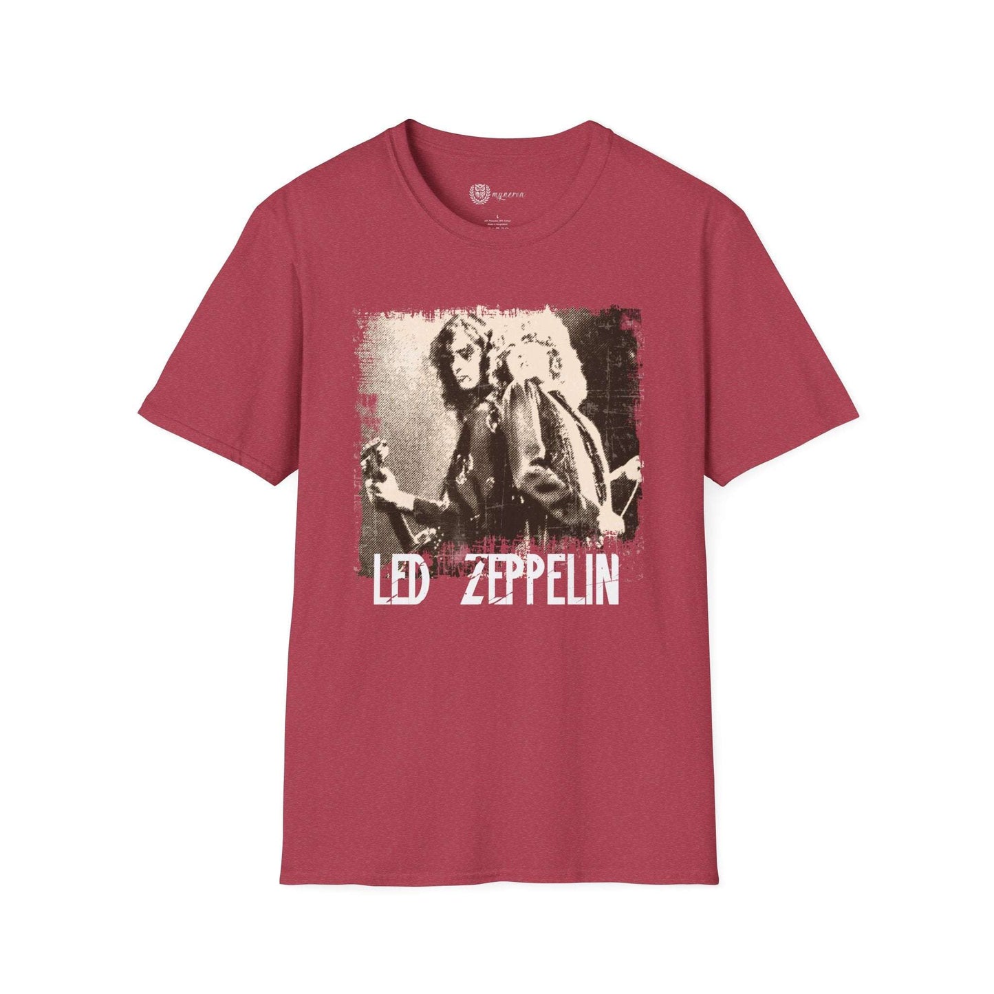 Led Zeppelin Unisex Softstyle T-Shirt - Page and Plant