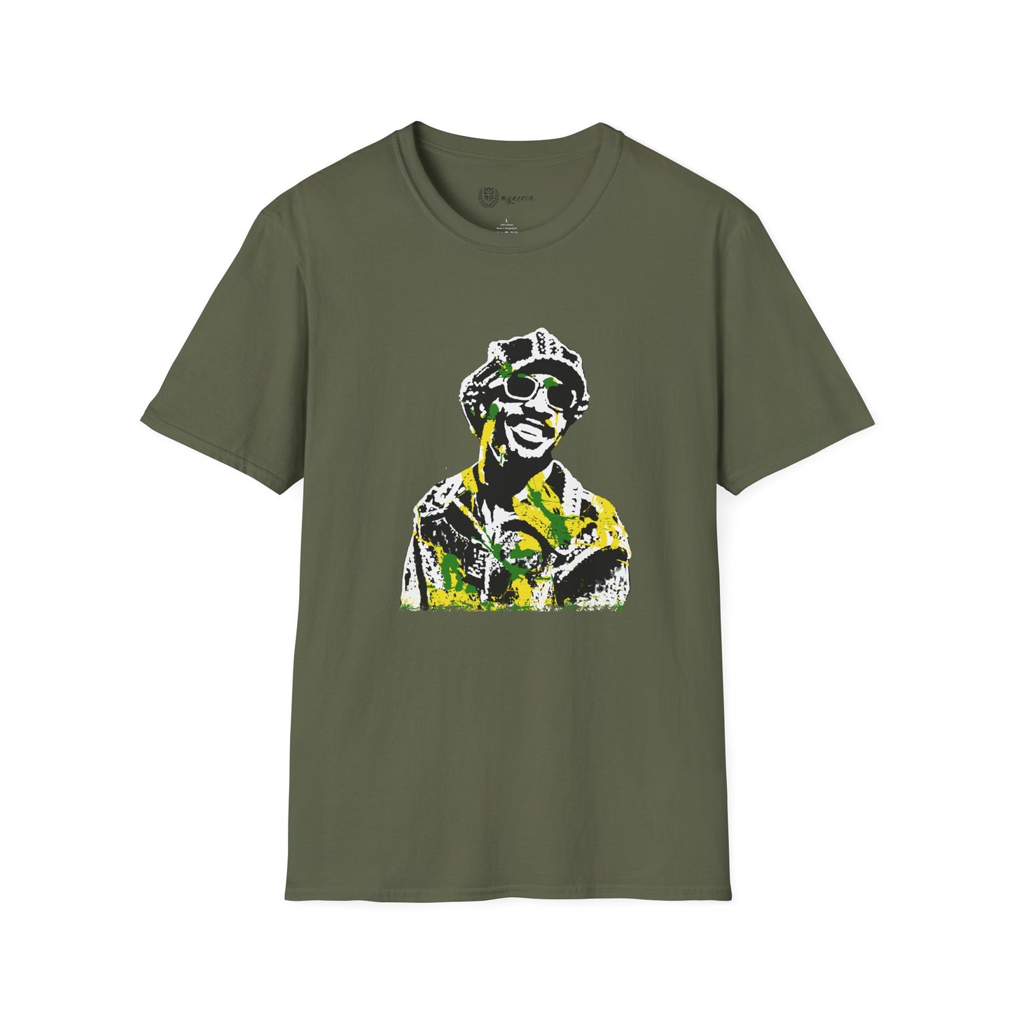 Stevie Wonder Unisex T-Shirt - Stencil design