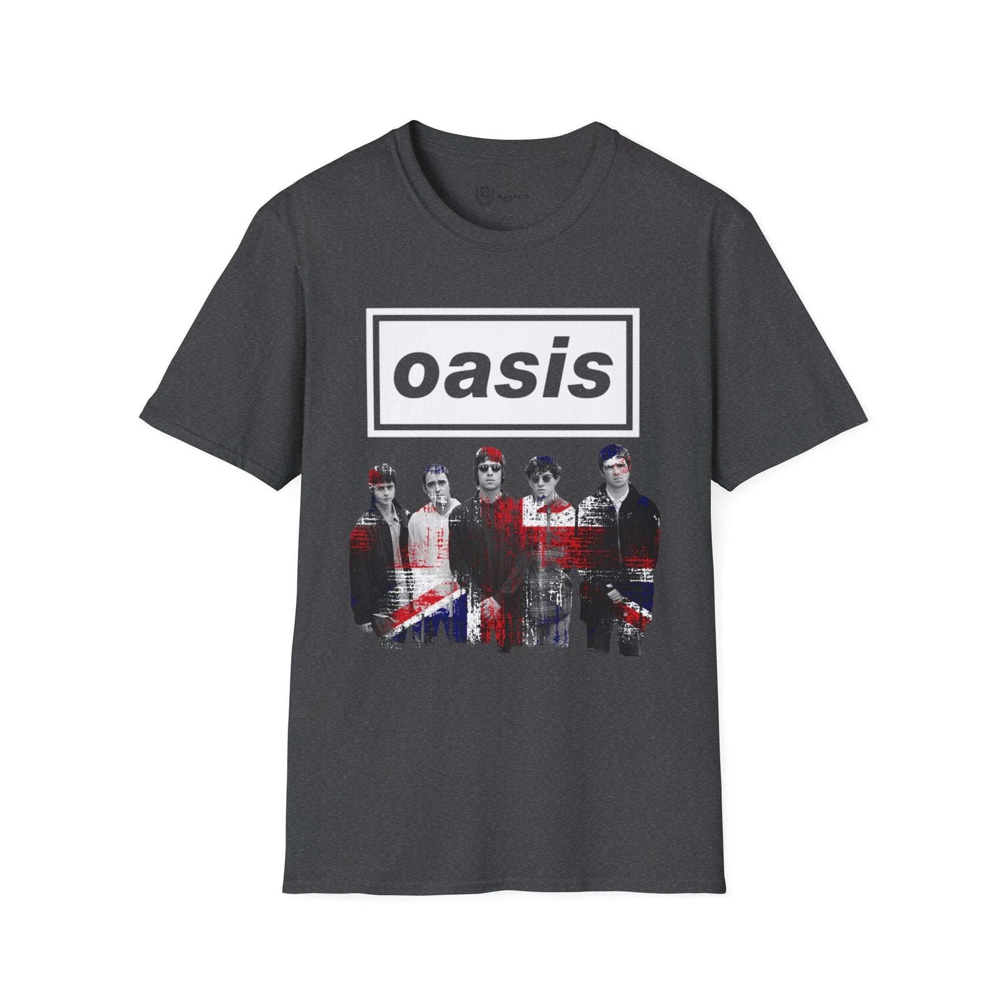 Oasis Unisex rock T-Shirt - UK Flag