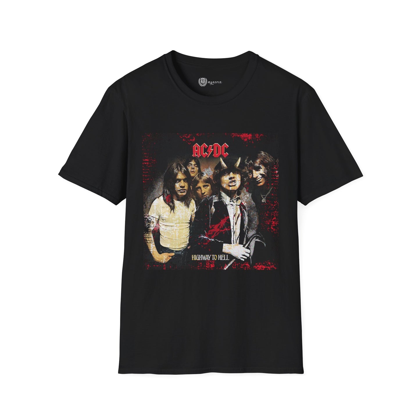 AC/DC Highway to Hell Grunge Texture Collector's Edition Rock T-Shirt