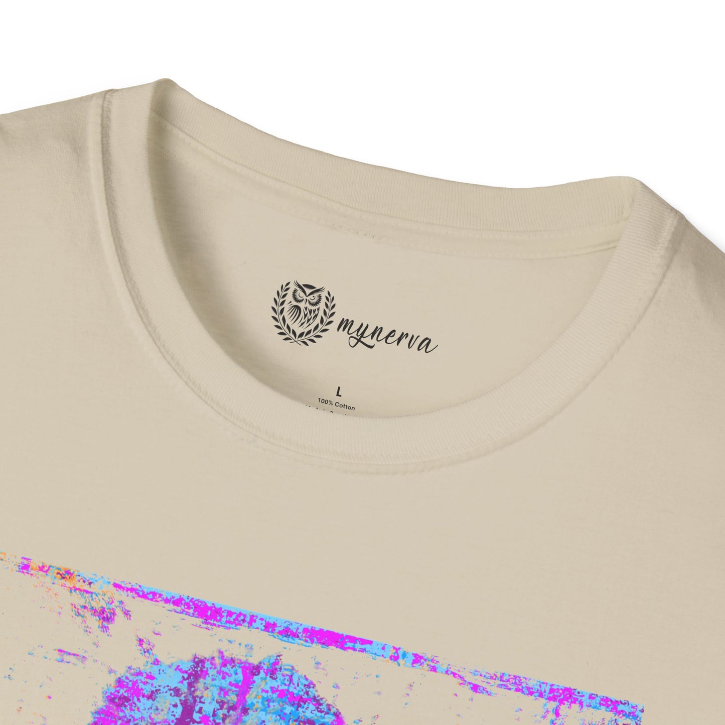 David Bowie Unisex Softstyle T-Shirt - Neon Shhh