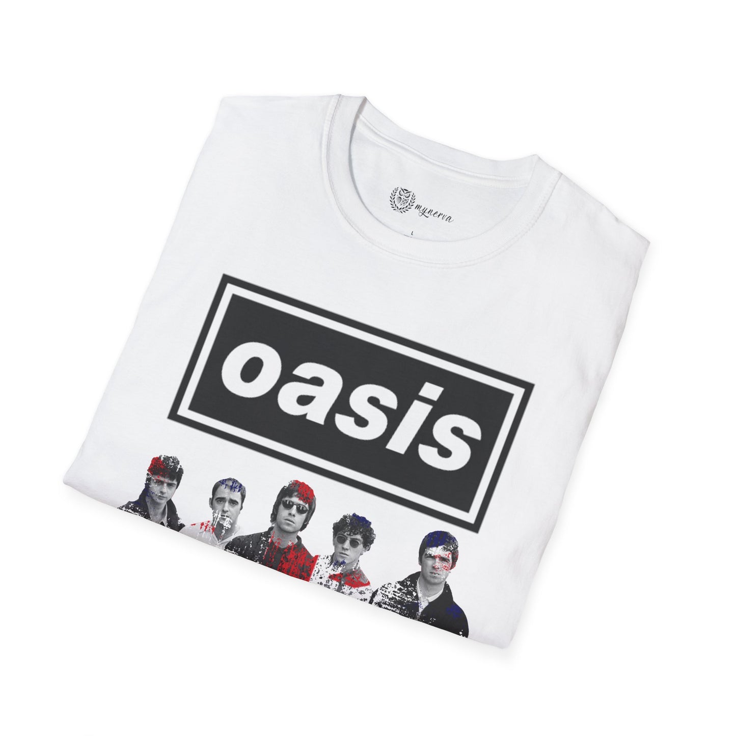 Oasis Unisex rock T-Shirt - UK Flag