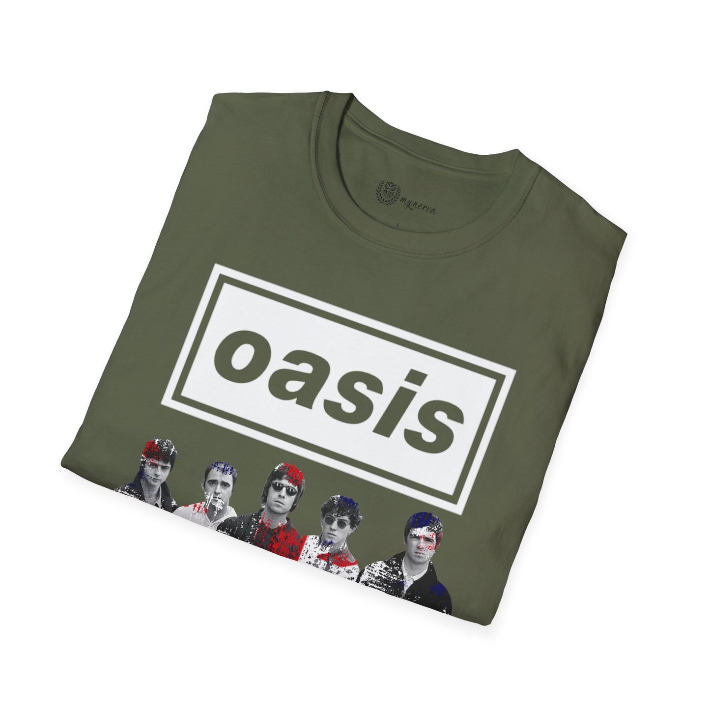 Oasis Unisex rock T-Shirt - UK Flag