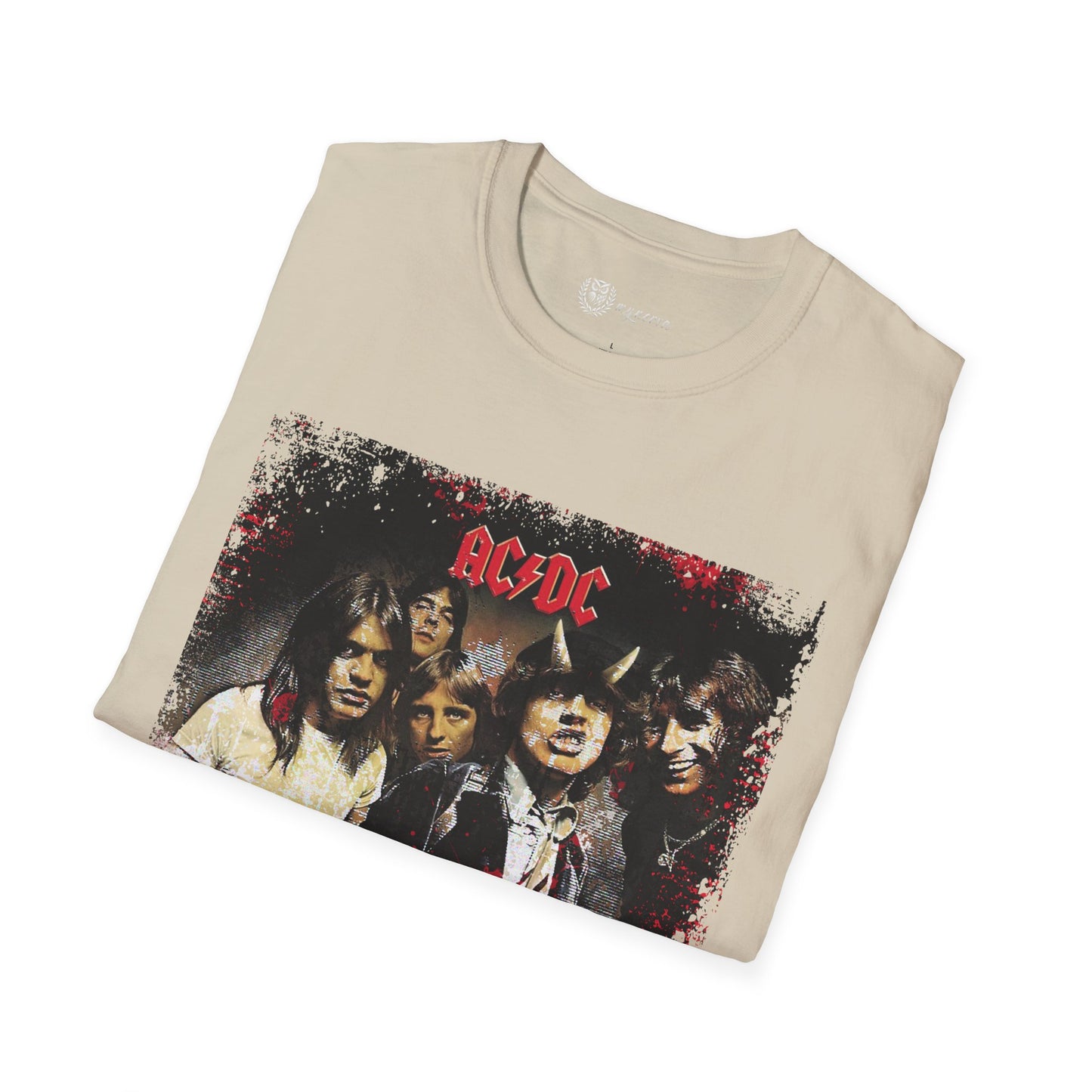 AC/DC Highway to Hell Grunge Texture Collector's Edition Rock T-Shirt