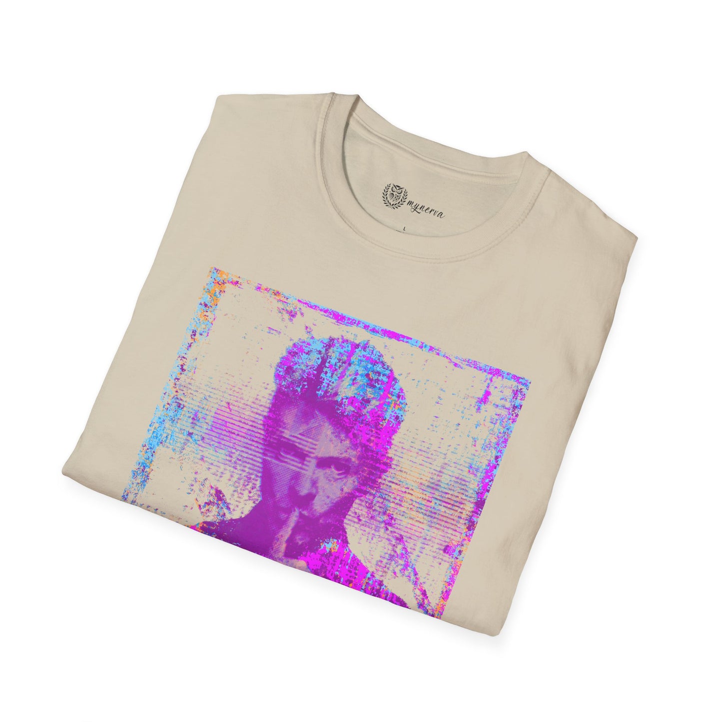 David Bowie Unisex Softstyle T-Shirt - Neon Shhh