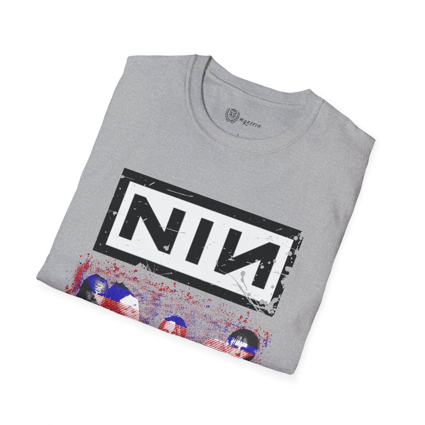 Nine Inch Nails Unisex grunge T-Shirt - NIN