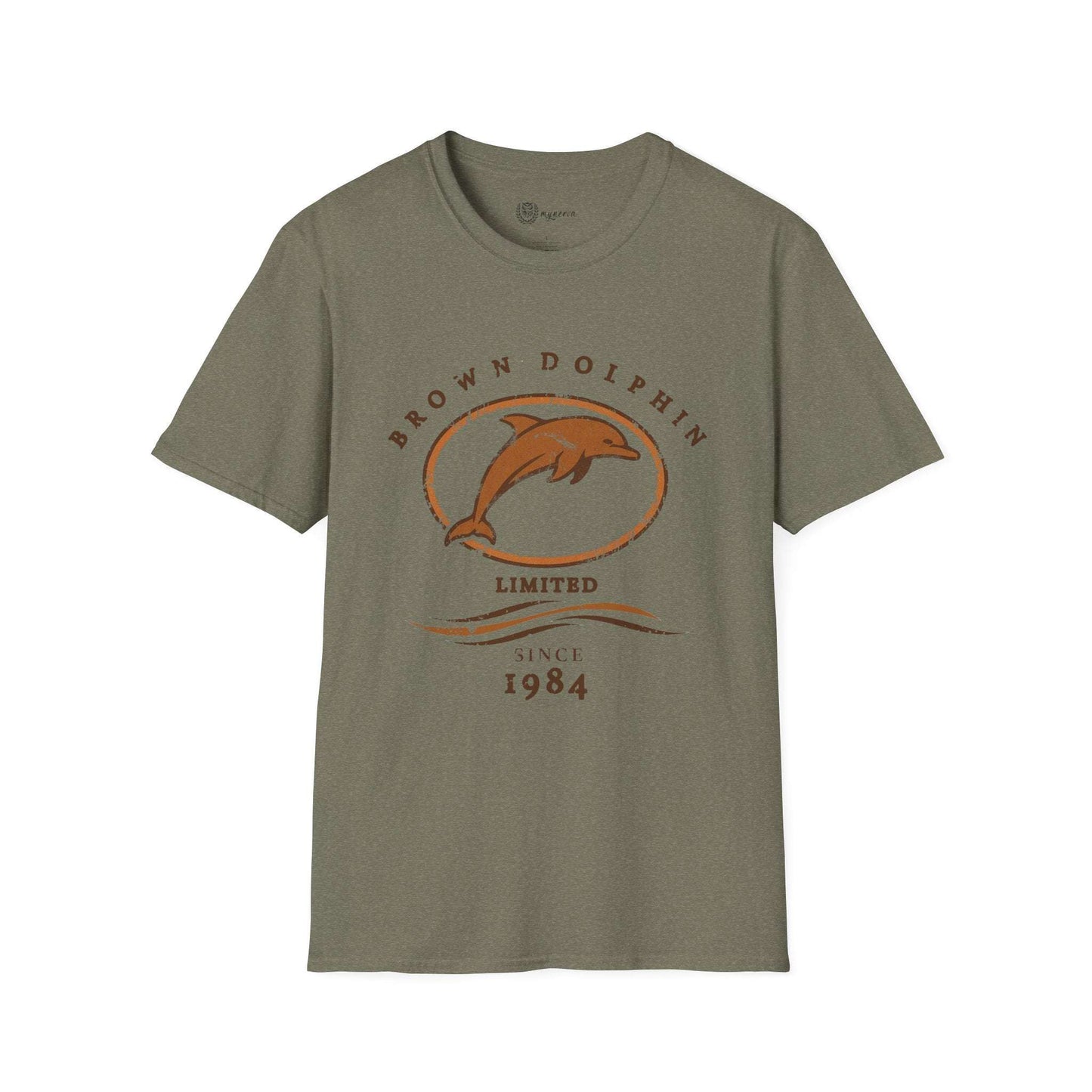 Brown Dolphin Limited Unisex grunge T-Shirt