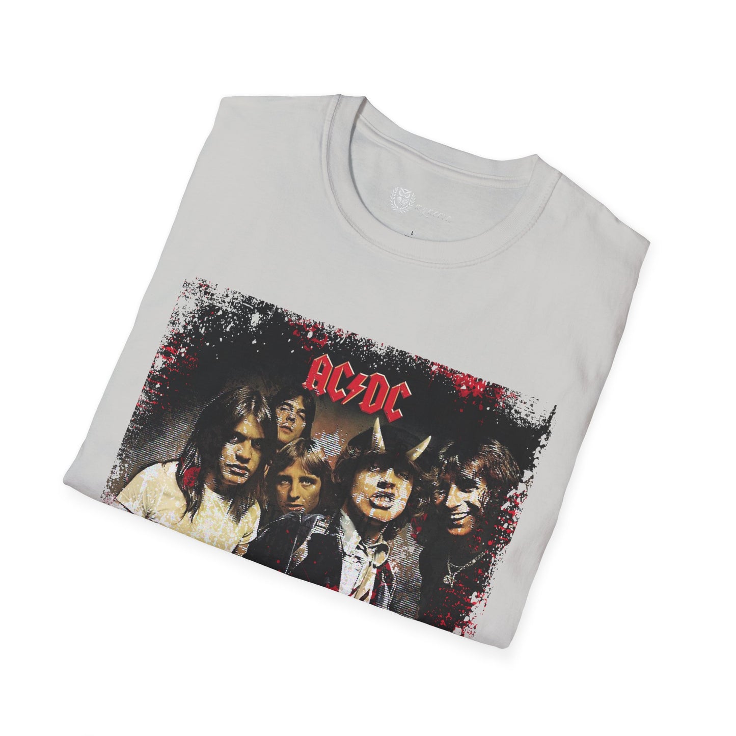 AC/DC Highway to Hell Grunge Texture Collector's Edition Rock T-Shirt