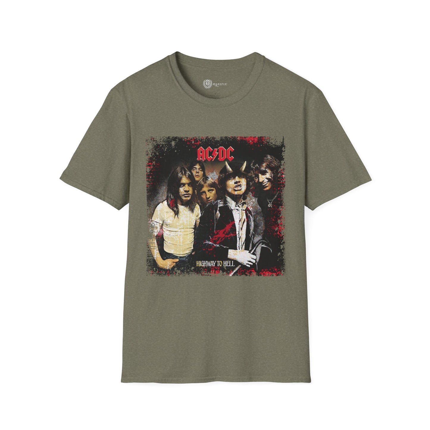 AC/DC Highway to Hell Grunge Texture Collector's Edition Rock T-Shirt