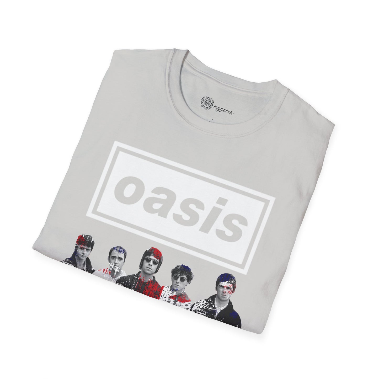 Oasis Unisex rock T-Shirt - UK Flag