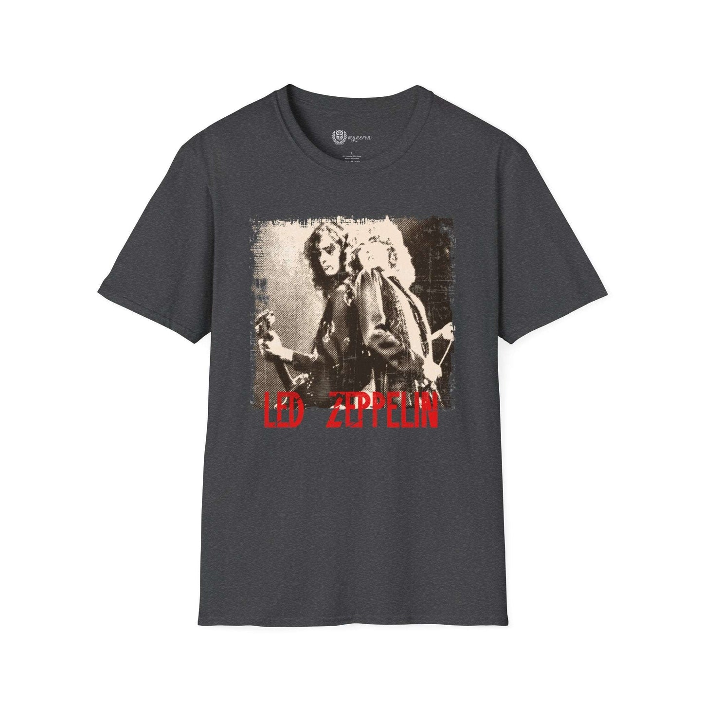 Led Zeppelin Unisex Softstyle T-Shirt - Page and Plant