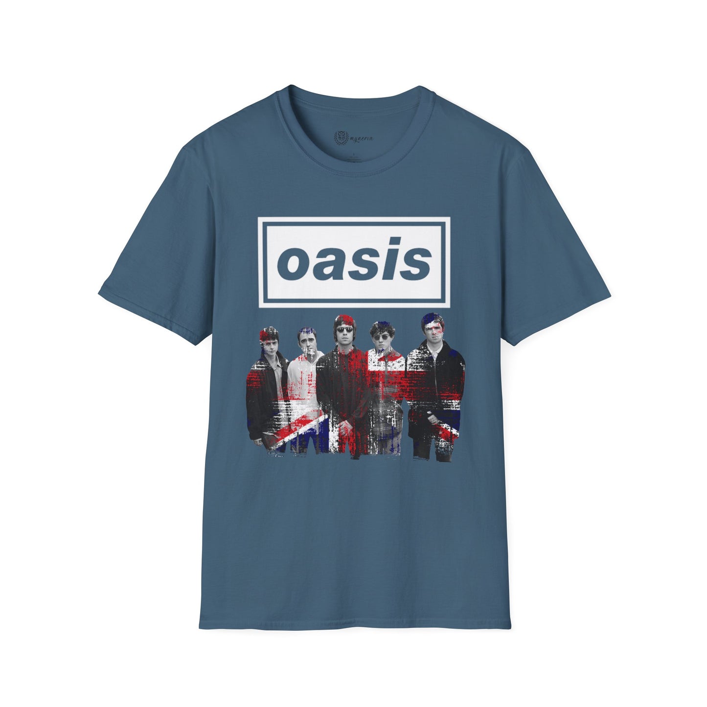 Oasis Unisex rock T-Shirt - UK Flag