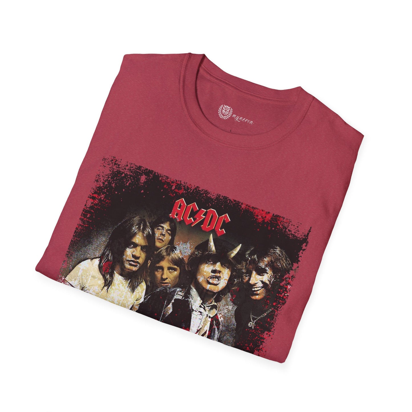 AC/DC Highway to Hell Grunge Texture Collector's Edition Rock T-Shirt