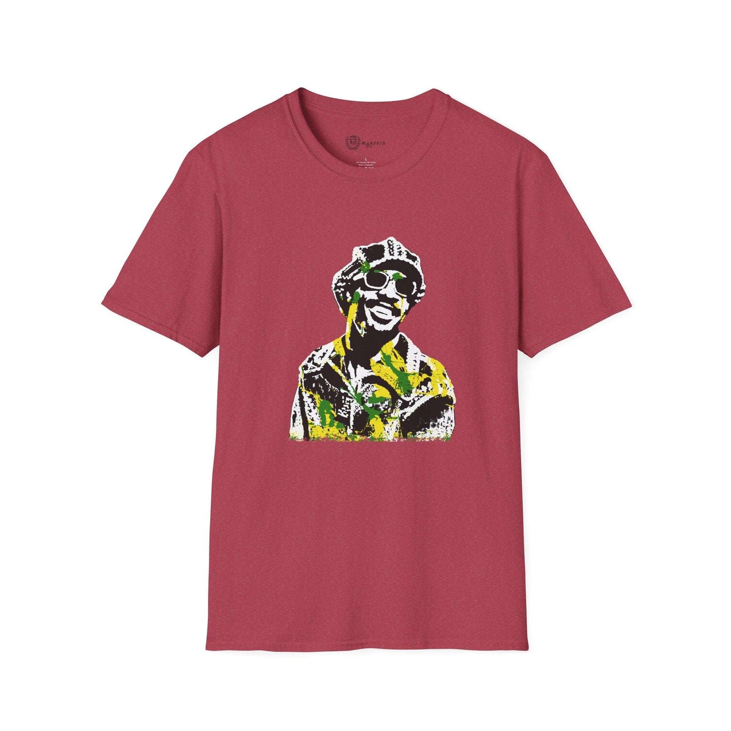 Stevie Wonder Unisex T-Shirt - Stencil design