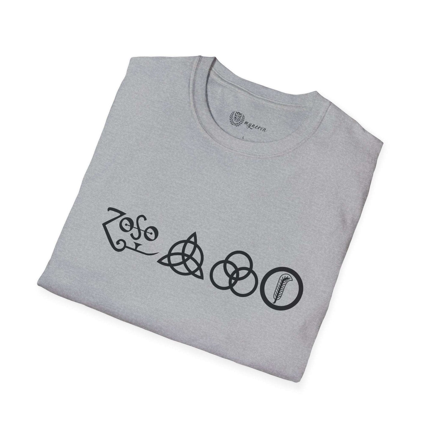 Led Zeppelin Unisex Softstyle T-Shirt - Vintage Rock Band Tee