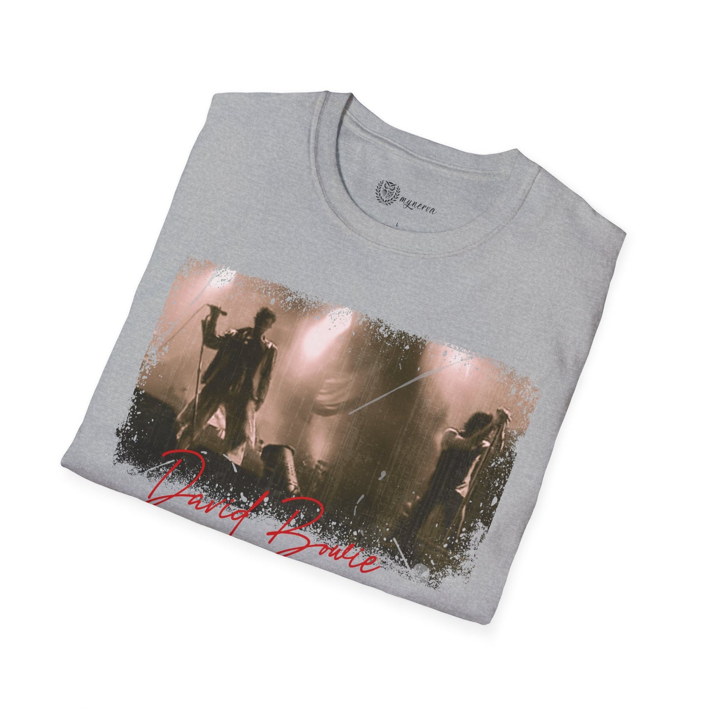David Bowie and Nine Inch Nails Unisex retro T-Shirt - The Outside Tour '95