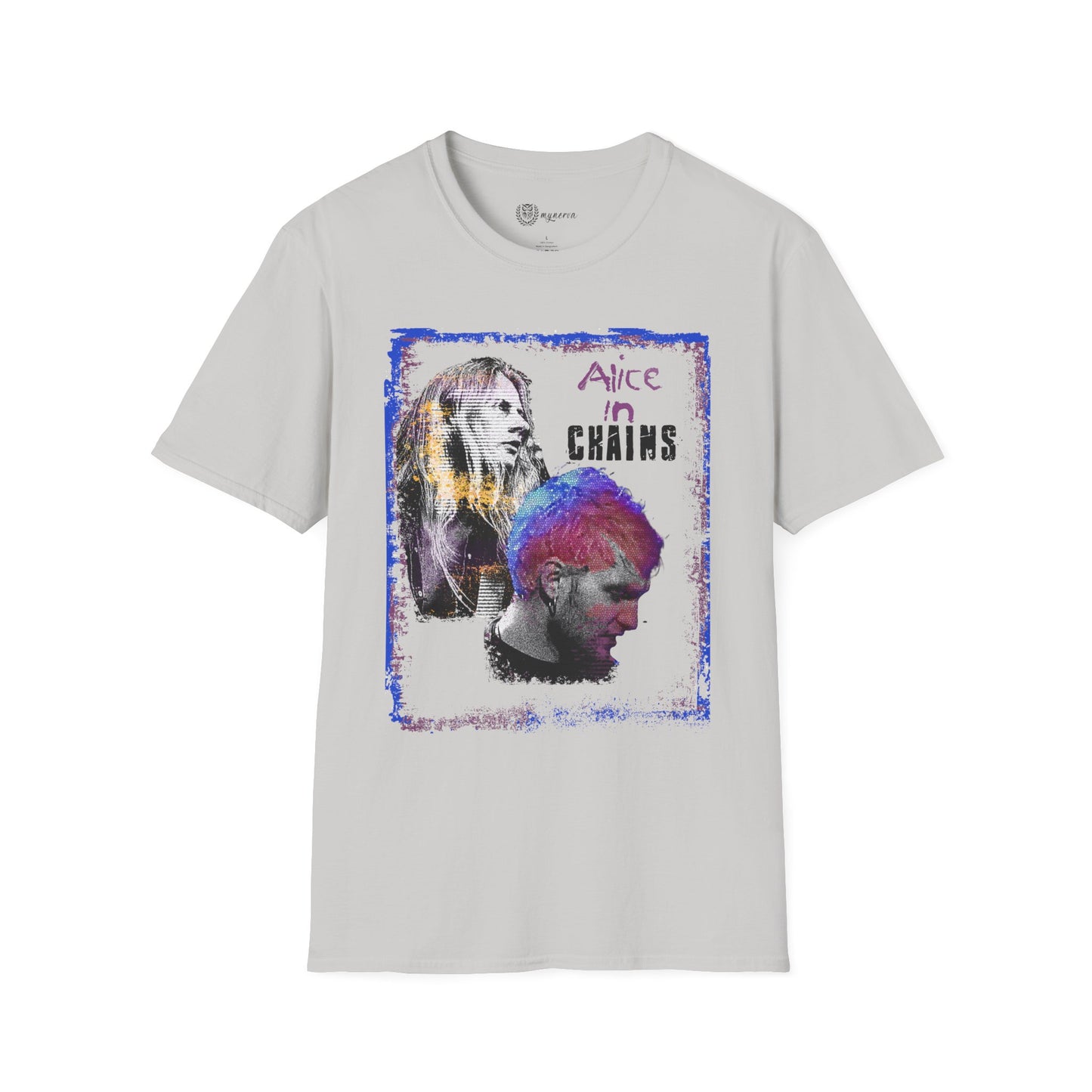 Alice in Chains Unisex Softstyle T-Shirt - Vintage Rock Band Tee