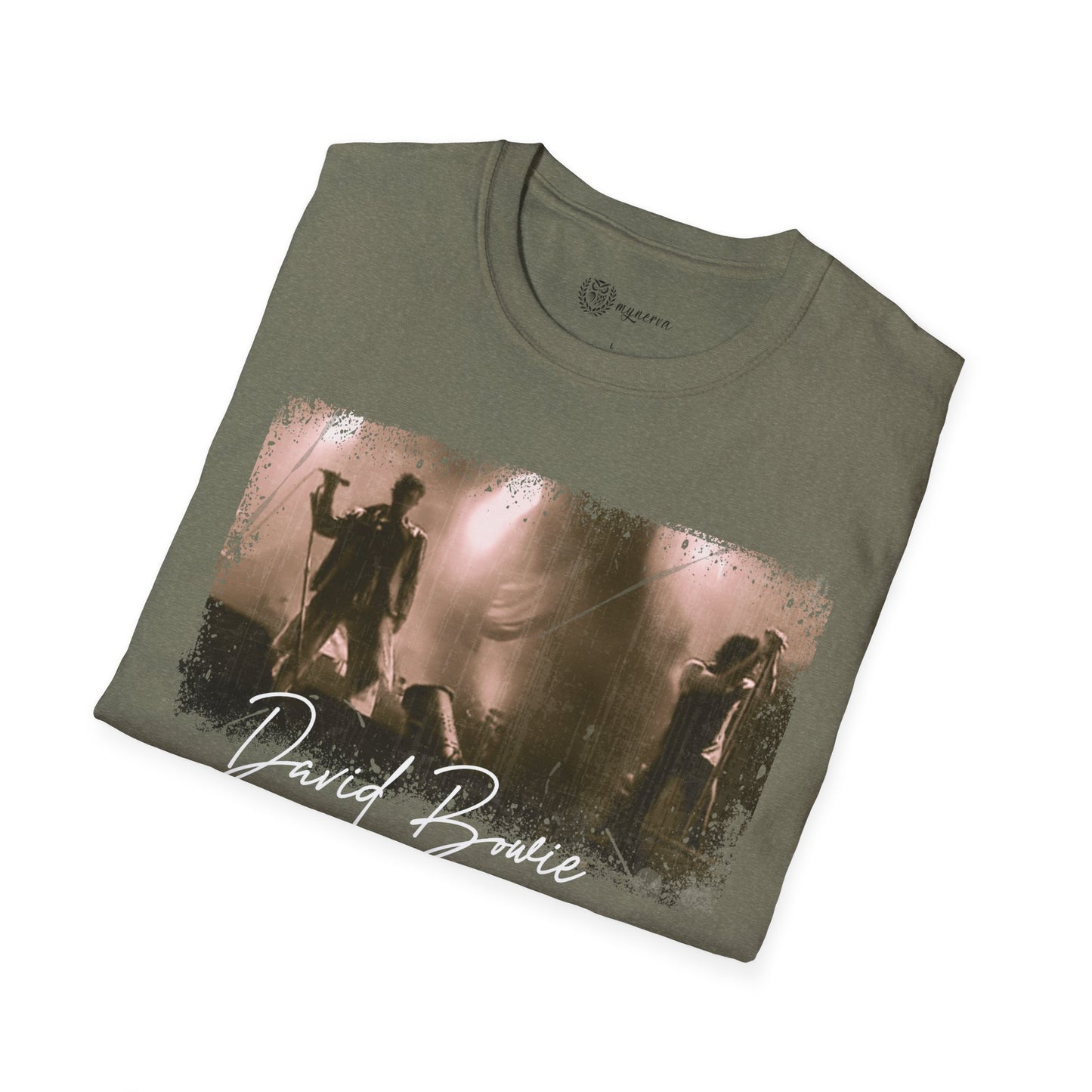 David Bowie and Nine Inch Nails Unisex retro T-Shirt - The Outside Tour '95