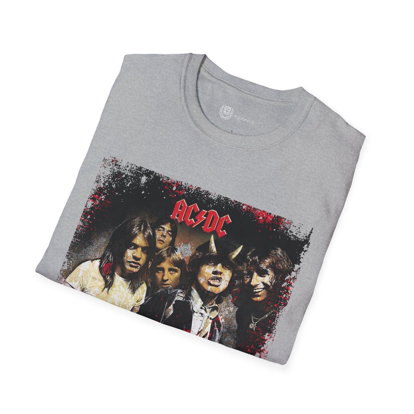 AC/DC Highway to Hell Grunge Texture Collector's Edition Rock T-Shirt