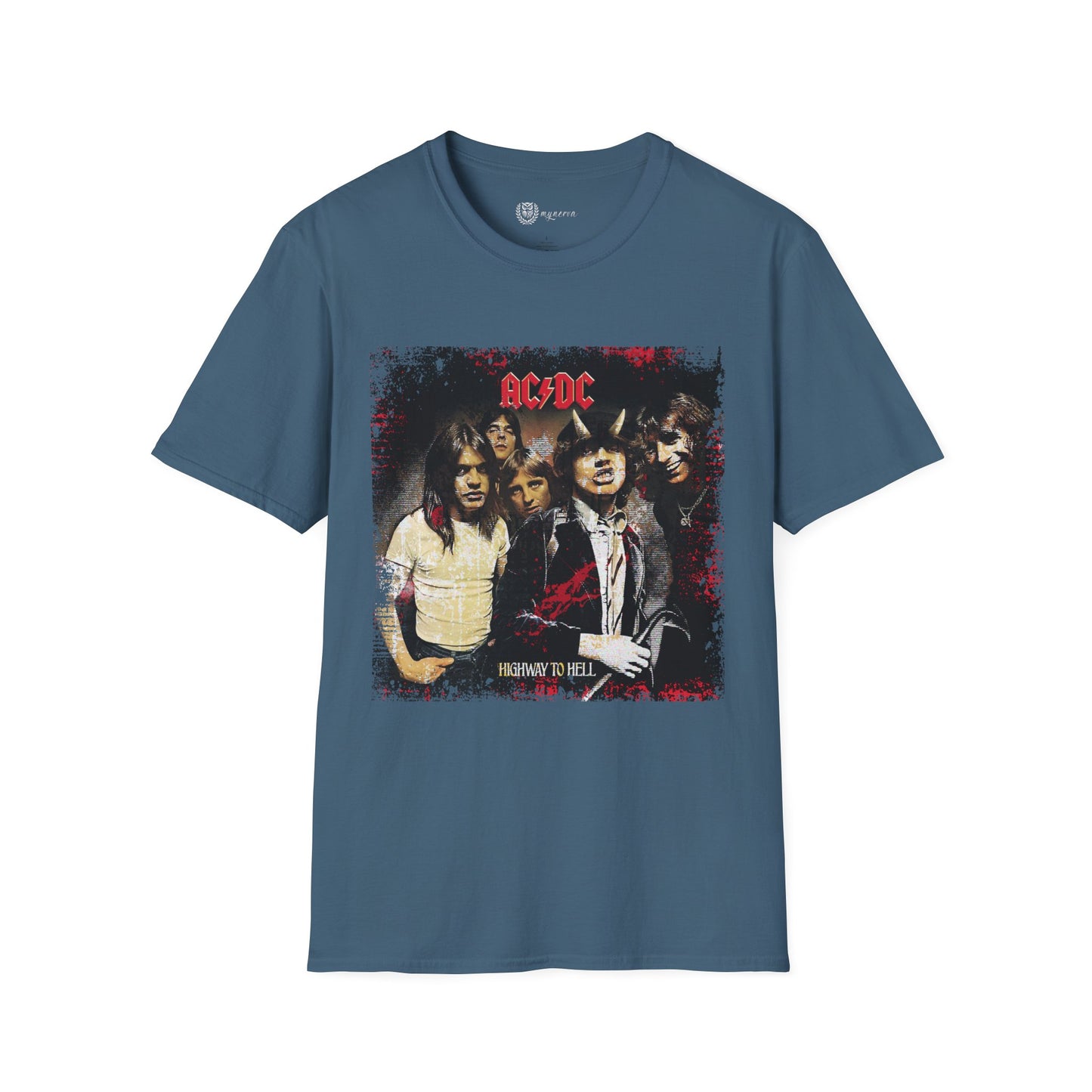 AC/DC Highway to Hell Grunge Texture Collector's Edition Rock T-Shirt