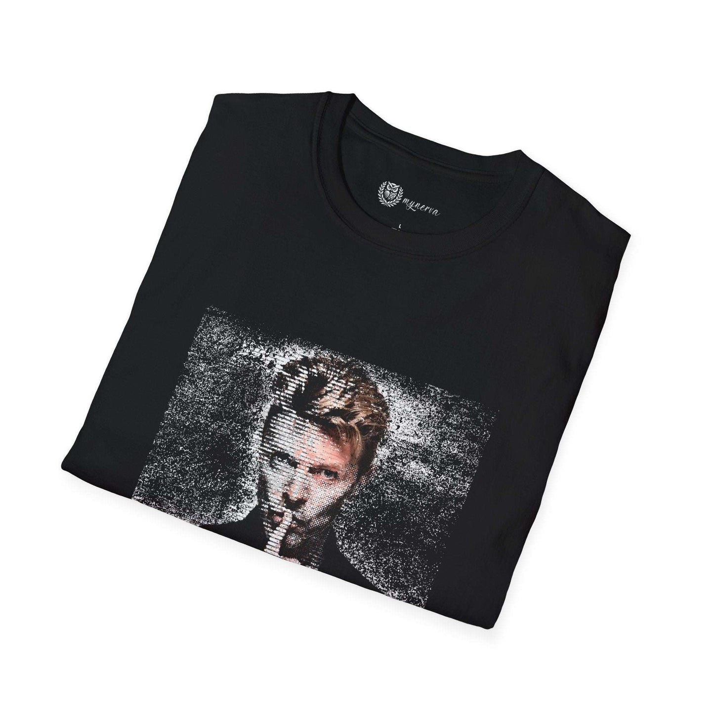 David Bowie Unisex Softstyle T-Shirt - Shhh