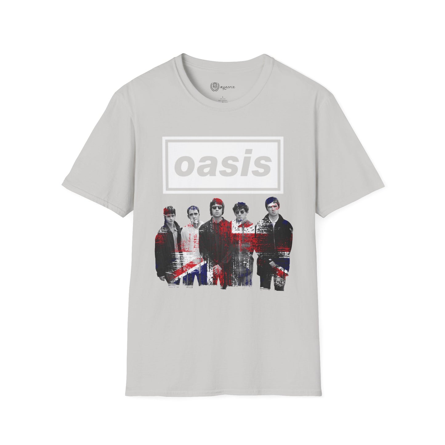 Oasis Unisex rock T-Shirt - UK Flag