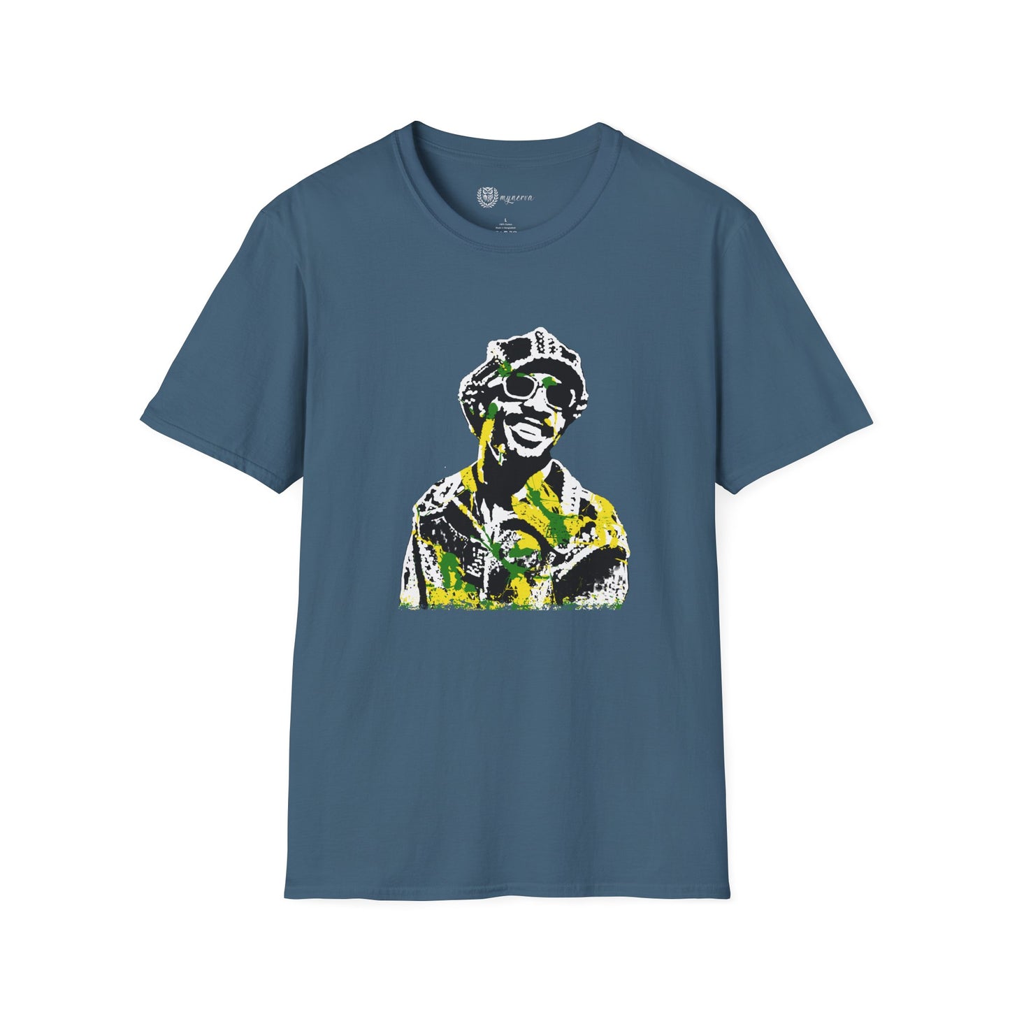 Stevie Wonder Unisex T-Shirt - Stencil design