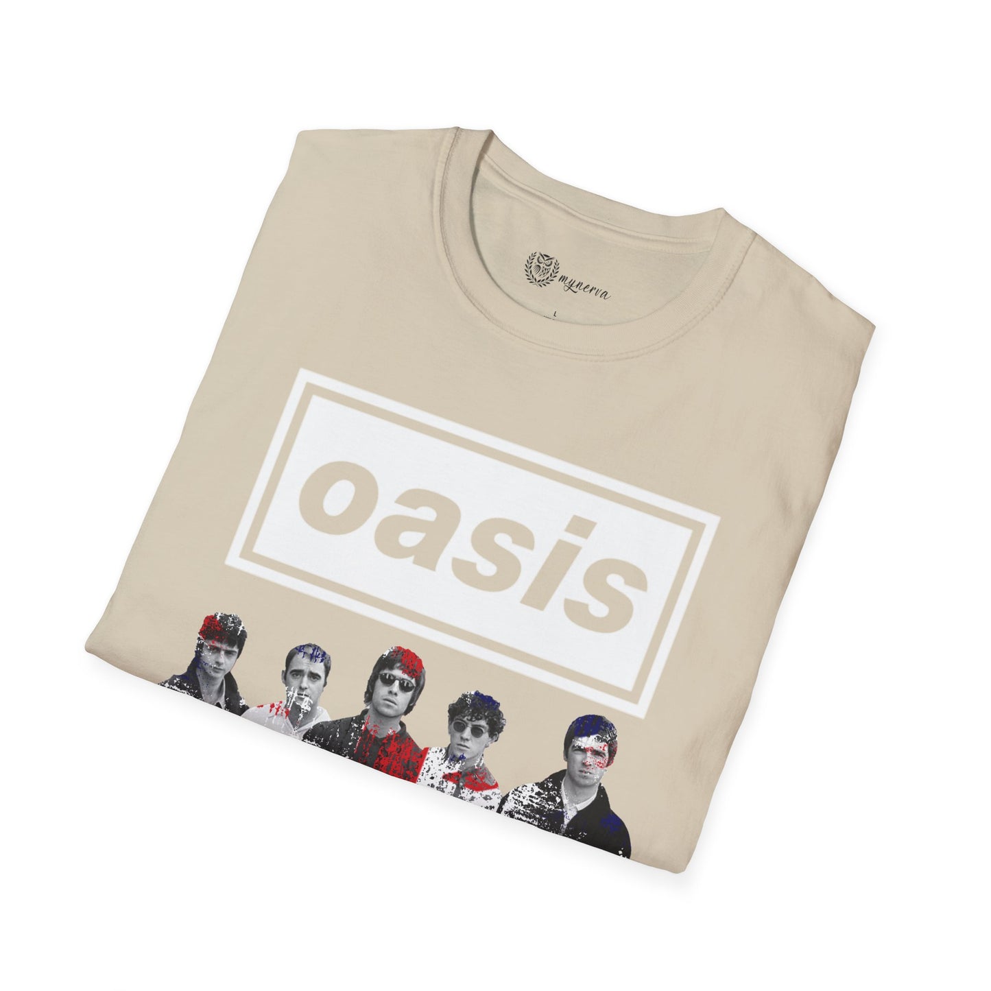 Oasis Unisex rock T-Shirt - UK Flag