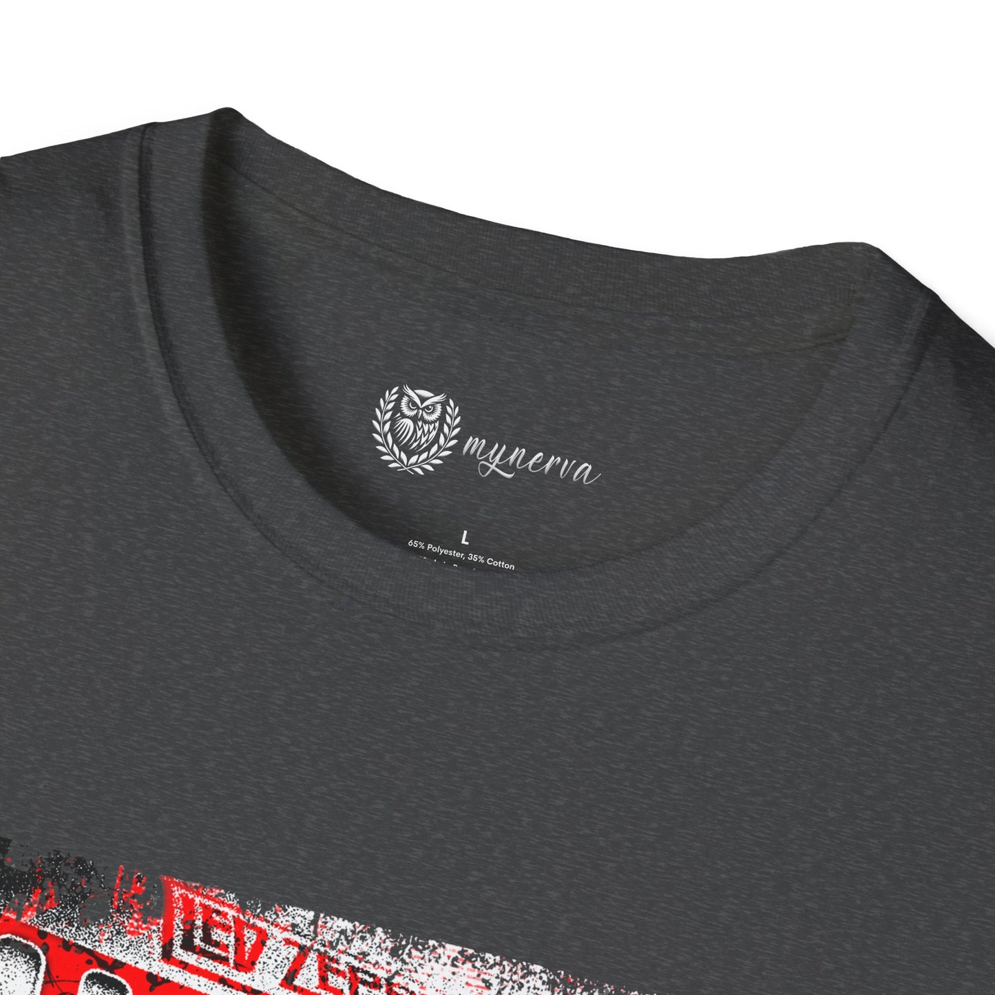 Led Zeppelin Unisex Softstyle T-Shirt - Iconic runway shot