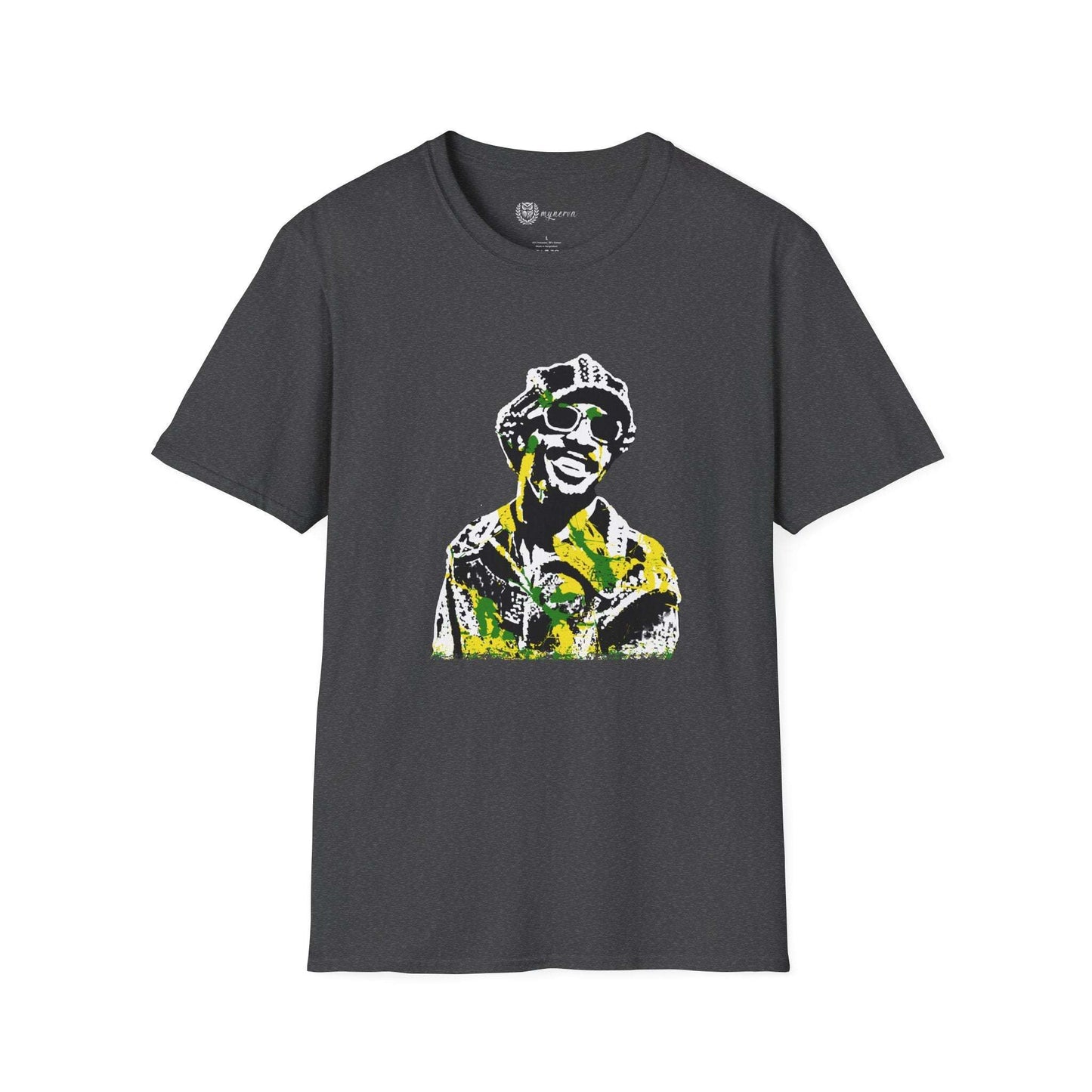 Stevie Wonder Unisex T-Shirt - Stencil design