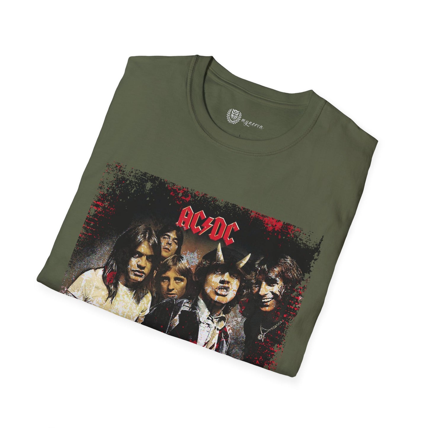 AC/DC Highway to Hell Grunge Texture Collector's Edition Rock T-Shirt