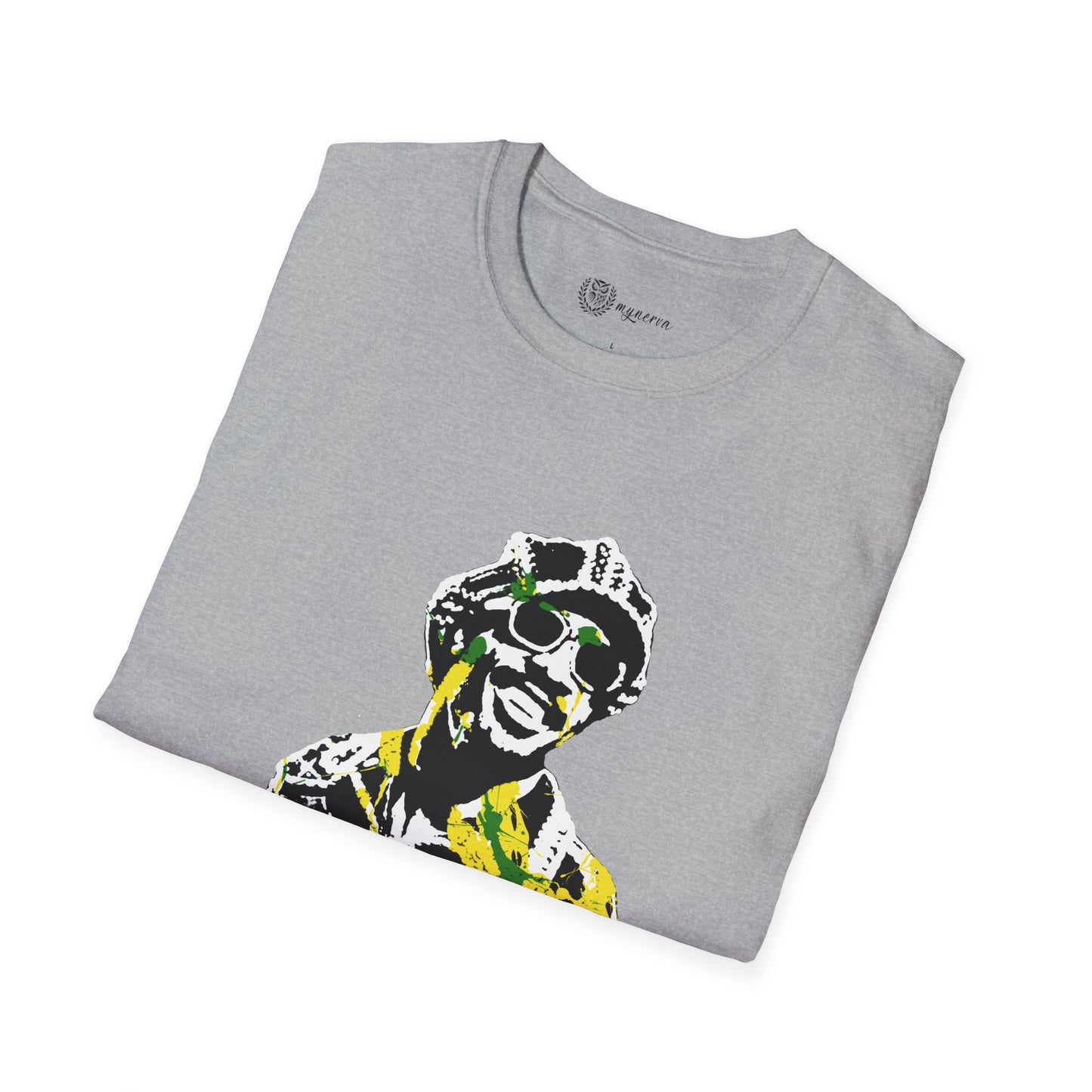 Stevie Wonder Unisex T-Shirt - Stencil design
