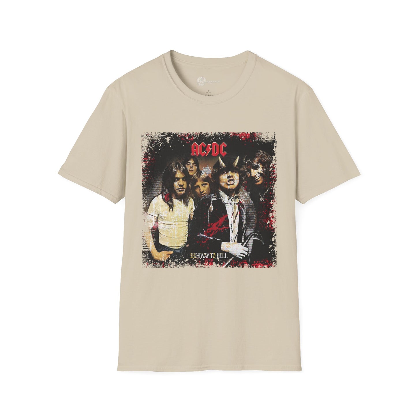 AC/DC Highway to Hell Grunge Texture Collector's Edition Rock T-Shirt