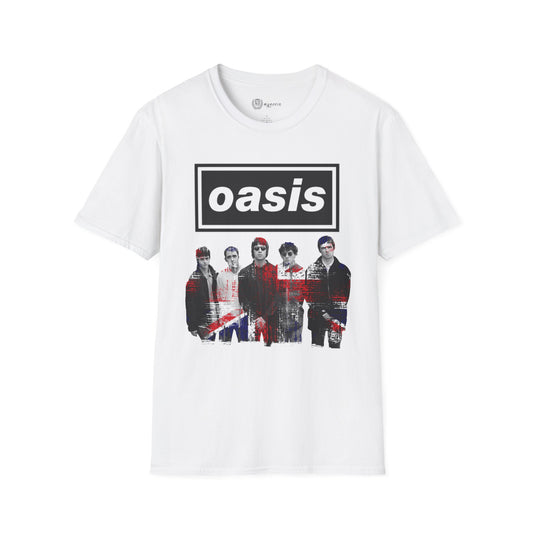 Oasis rock T-Shirt - UK Flag