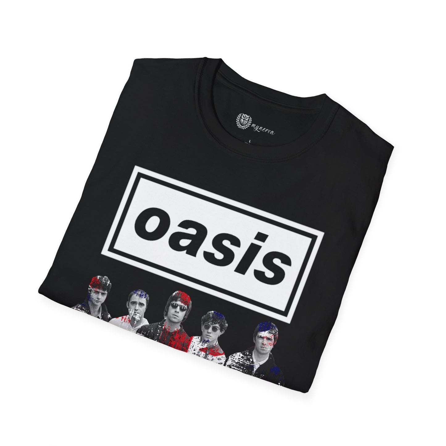 Oasis Unisex rock T-Shirt - UK Flag