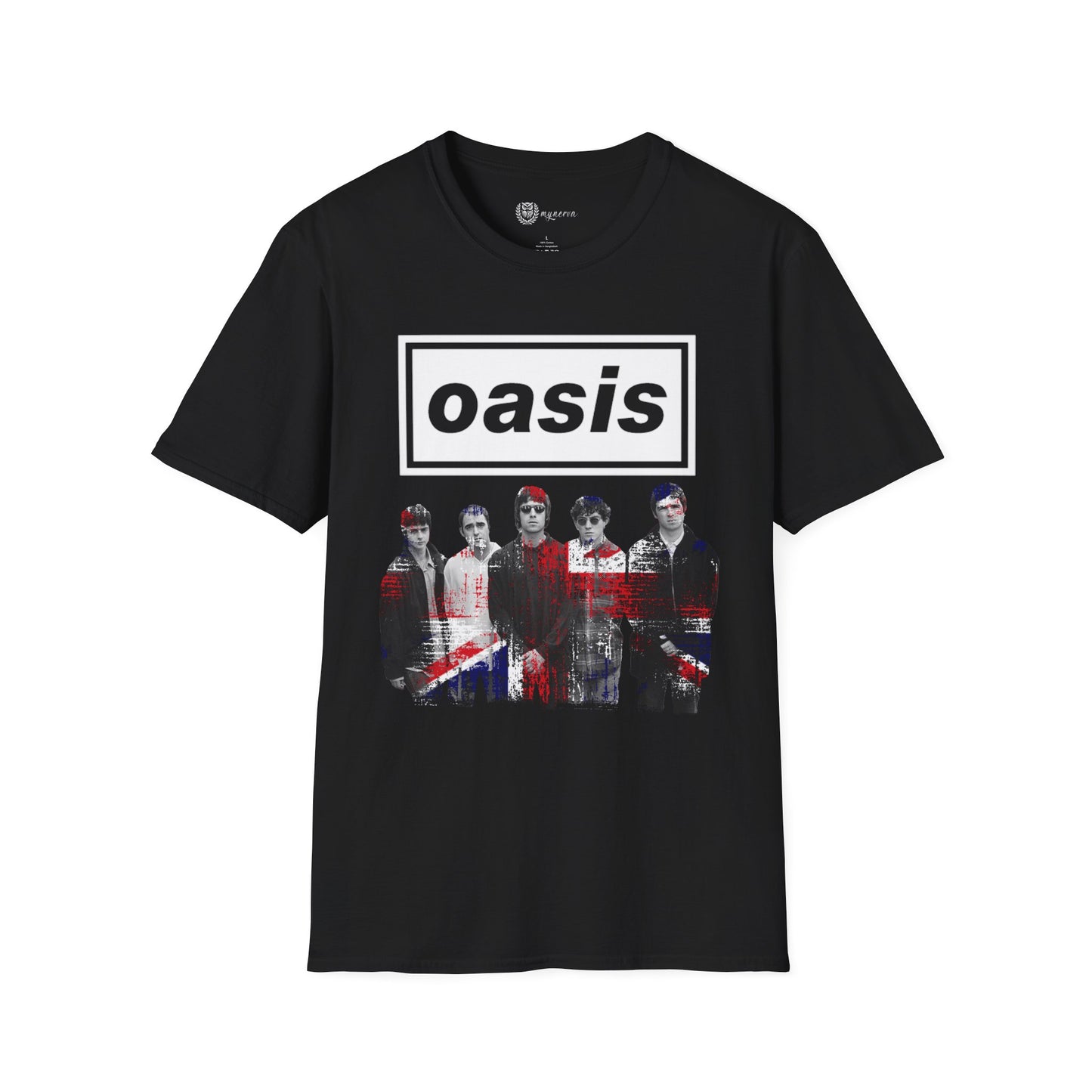Oasis Unisex rock T-Shirt - UK Flag