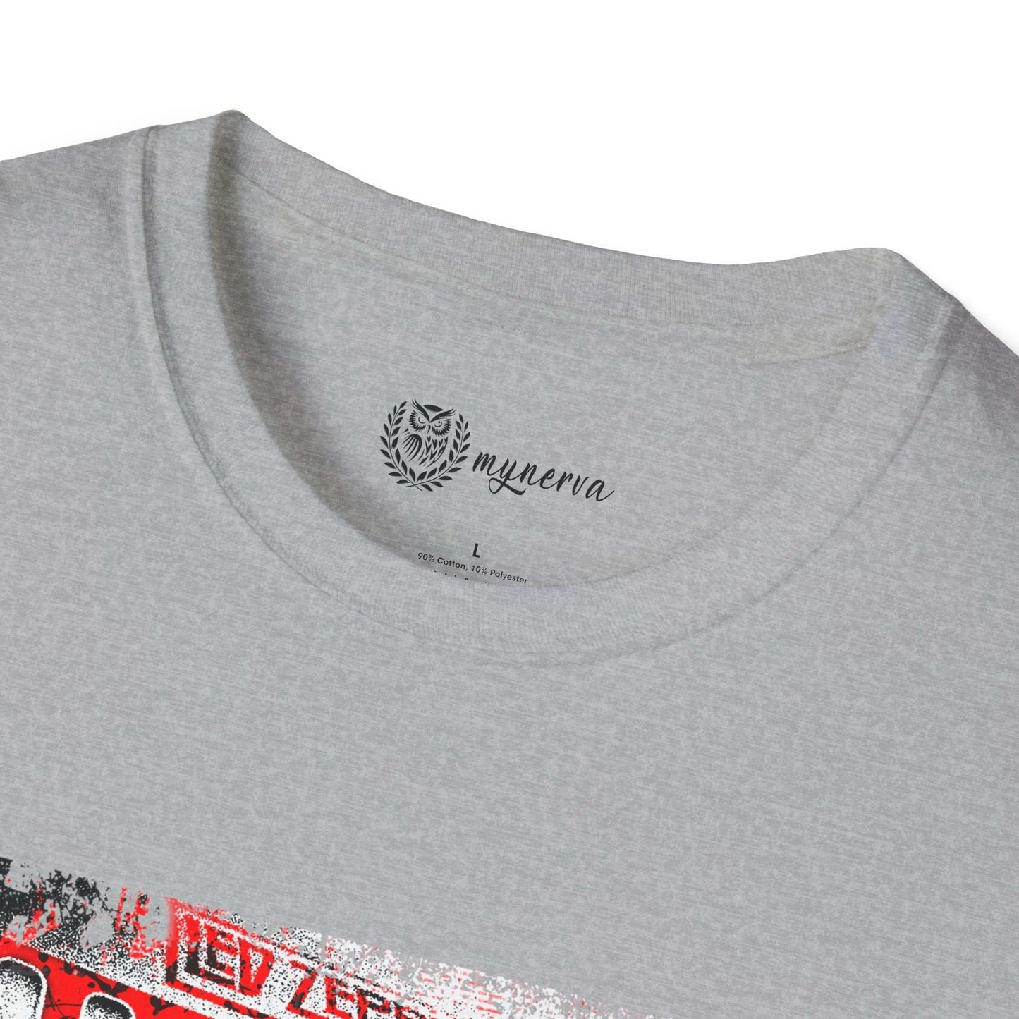 Led Zeppelin Unisex Softstyle T-Shirt - Iconic runway shot