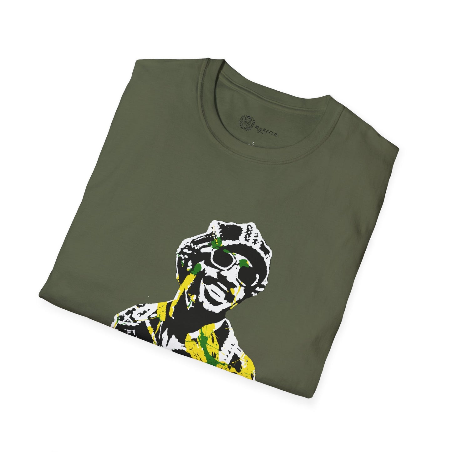 Stevie Wonder Unisex T-Shirt - Stencil design