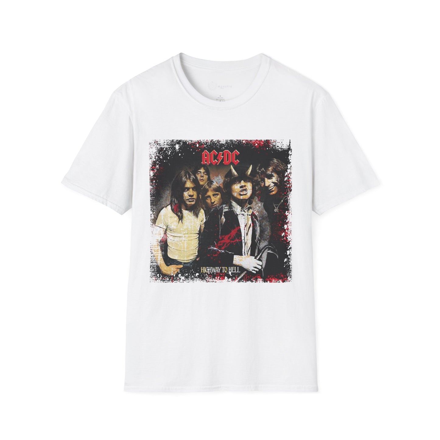 AC/DC Highway to Hell Grunge Texture Collector's Edition Rock T-Shirt
