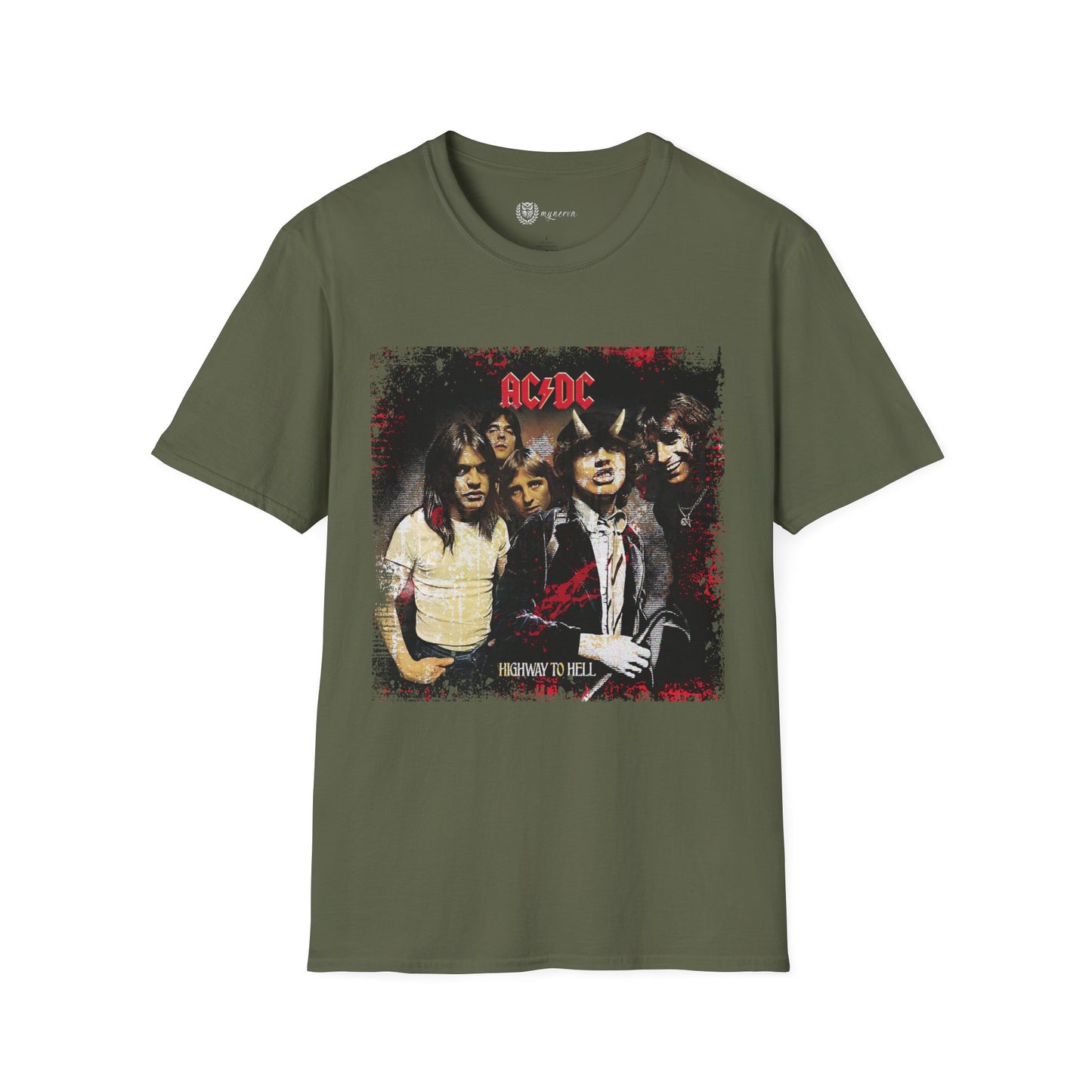 AC/DC Highway to Hell Grunge Texture Collector's Edition Rock T-Shirt