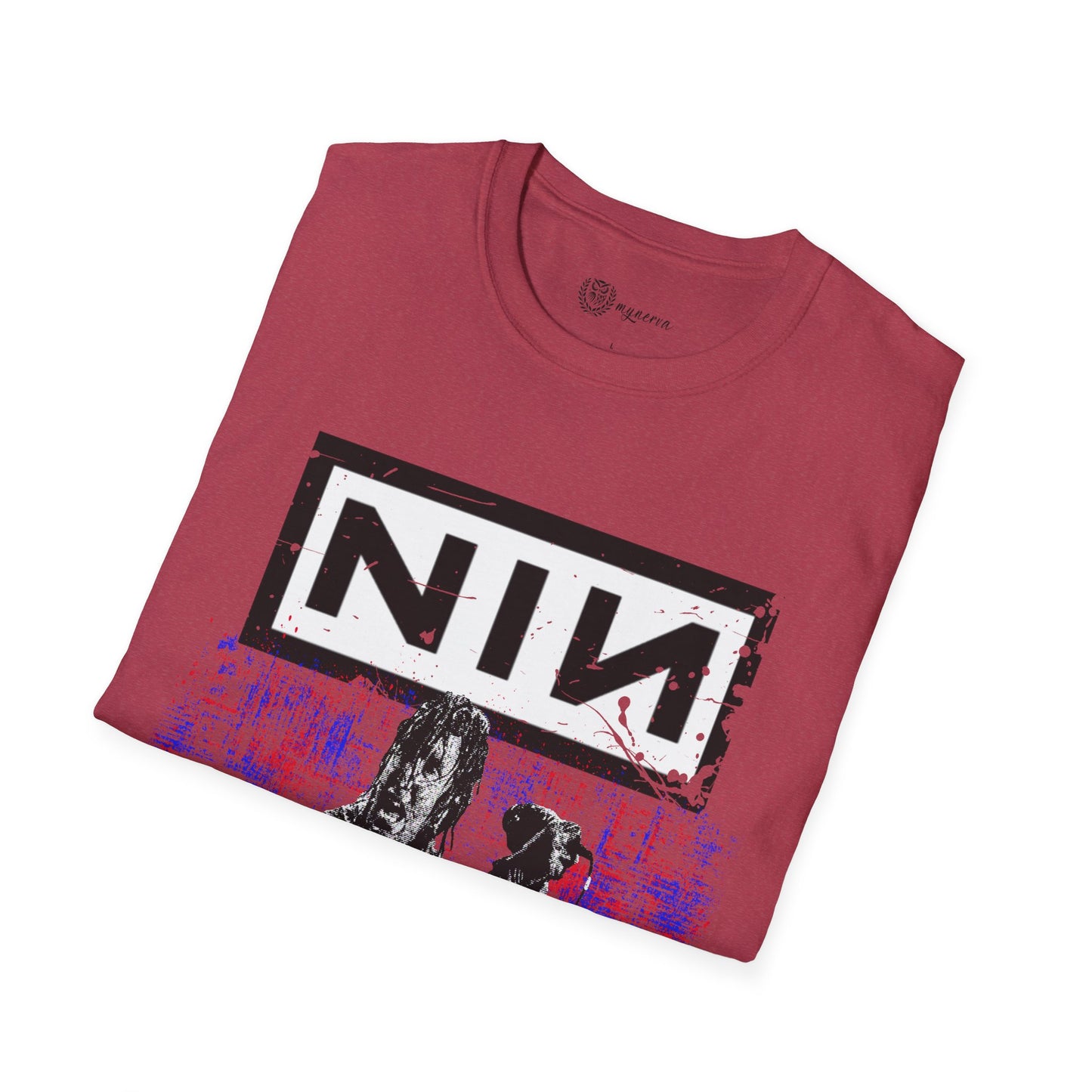 Nine Inch Nails Unisex grunge T-Shirt - NIN Woodstock '94