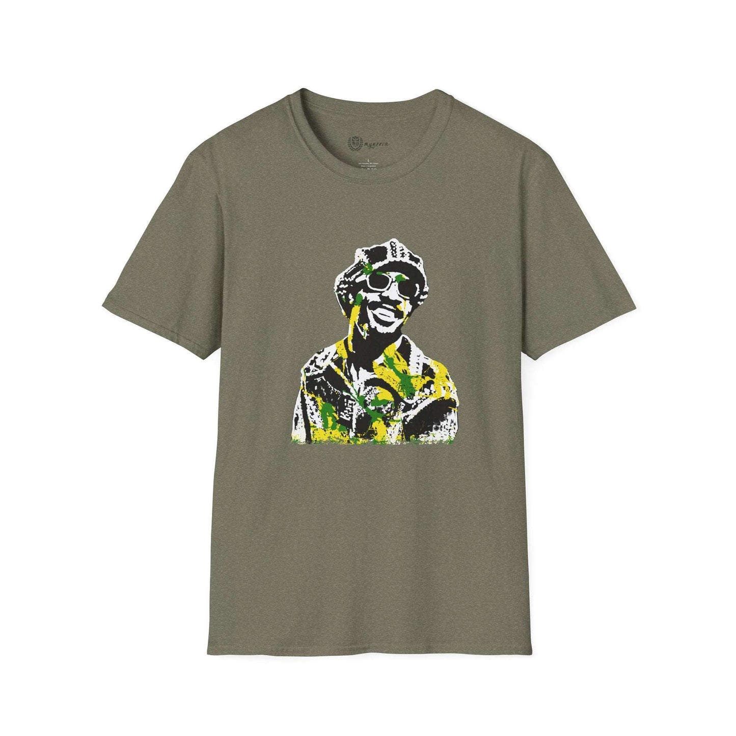 Stevie Wonder Unisex T-Shirt - Stencil design