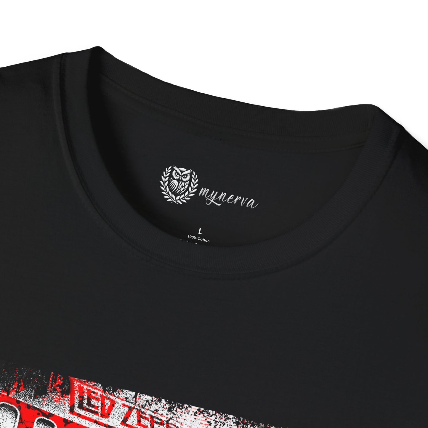 Led Zeppelin Unisex Softstyle T-Shirt - Iconic runway shot